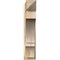 Ekena Millwork Balboa Arts & Crafts Rough Sawn Outlooker, Douglas Fir, 8"W x 32"D x 38"H OUT08X32X38BOA03RDF - alternate 3